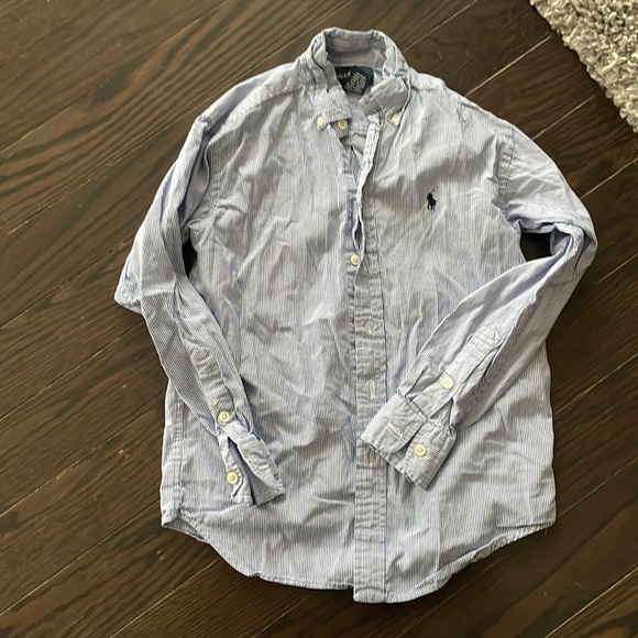 Ralph Lauren button down, kids size 8 - Picture 1 of 3